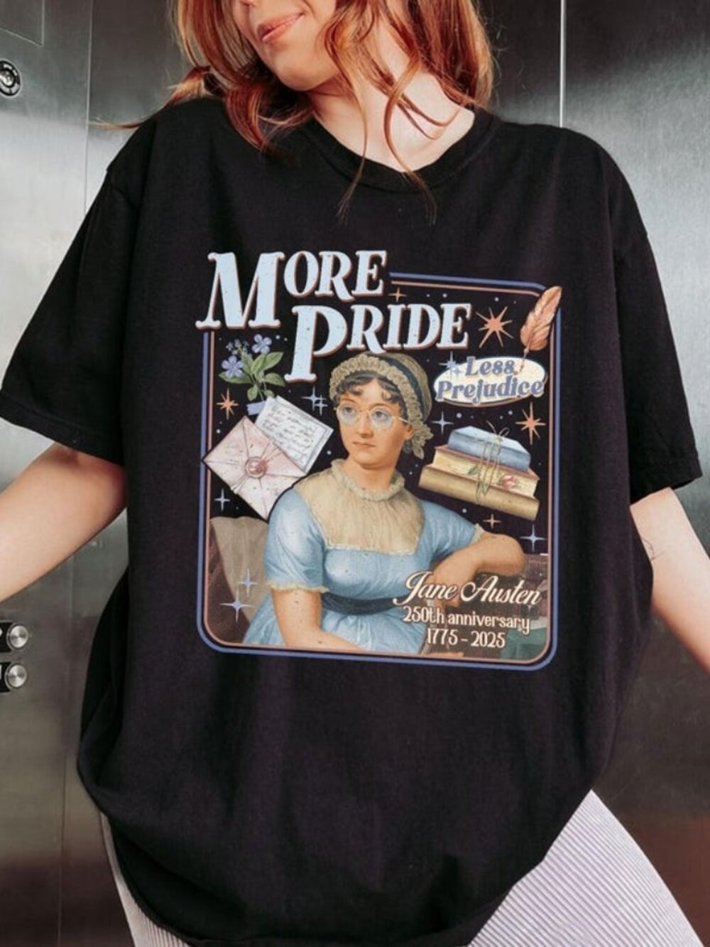 More Pride Less Prejudice Shirt, LGBTQ Ally Graphic Tee
